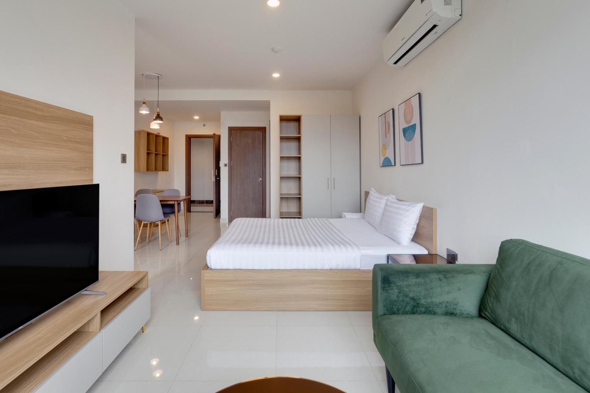 Smile Home - Saigonroyal - Tresor Apartment - Center District 4 ホーチミン市 エクステリア 写真