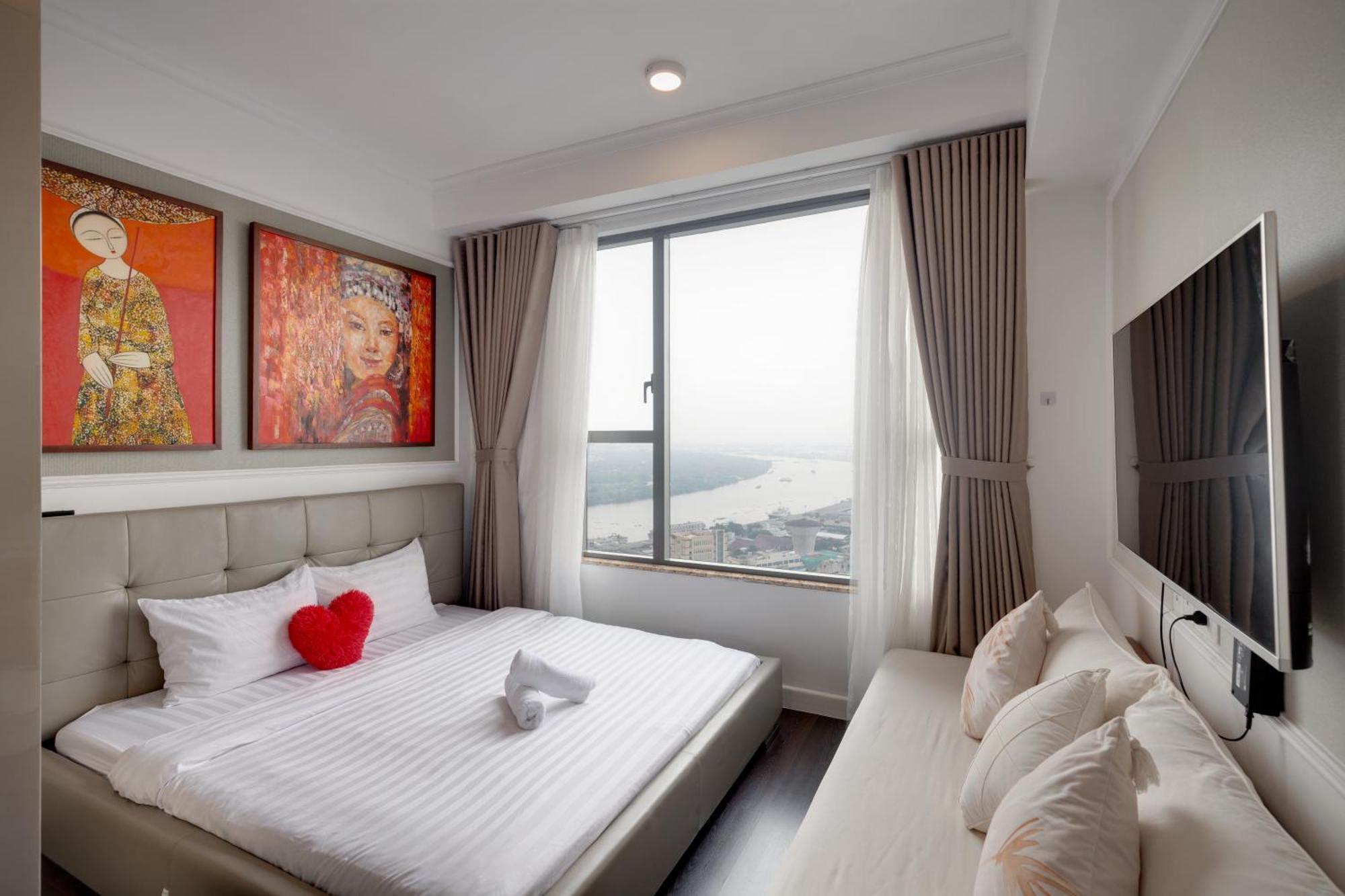 Smile Home - Saigonroyal - Tresor Apartment - Center District 4 ホーチミン市 エクステリア 写真